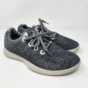 Allbirds Womens Wool Runners Gray Sneakers Size 7 Low Top Lace Up Casual Shoes